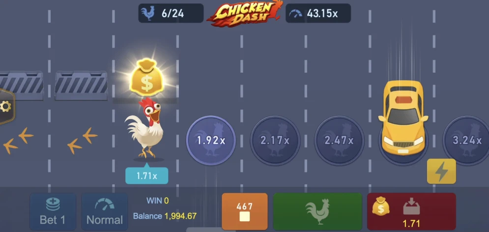 Chicken Dash Slot